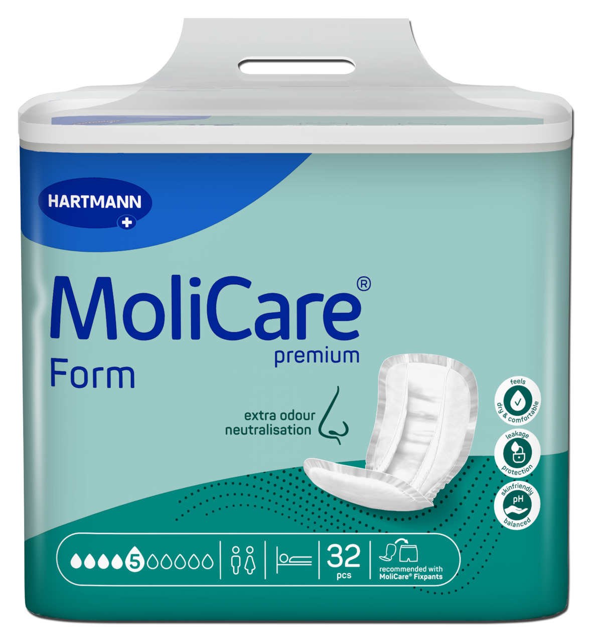 MoliCare® Premium Form 5 Drops (ISO 1662ml) – HARTMANN Direct