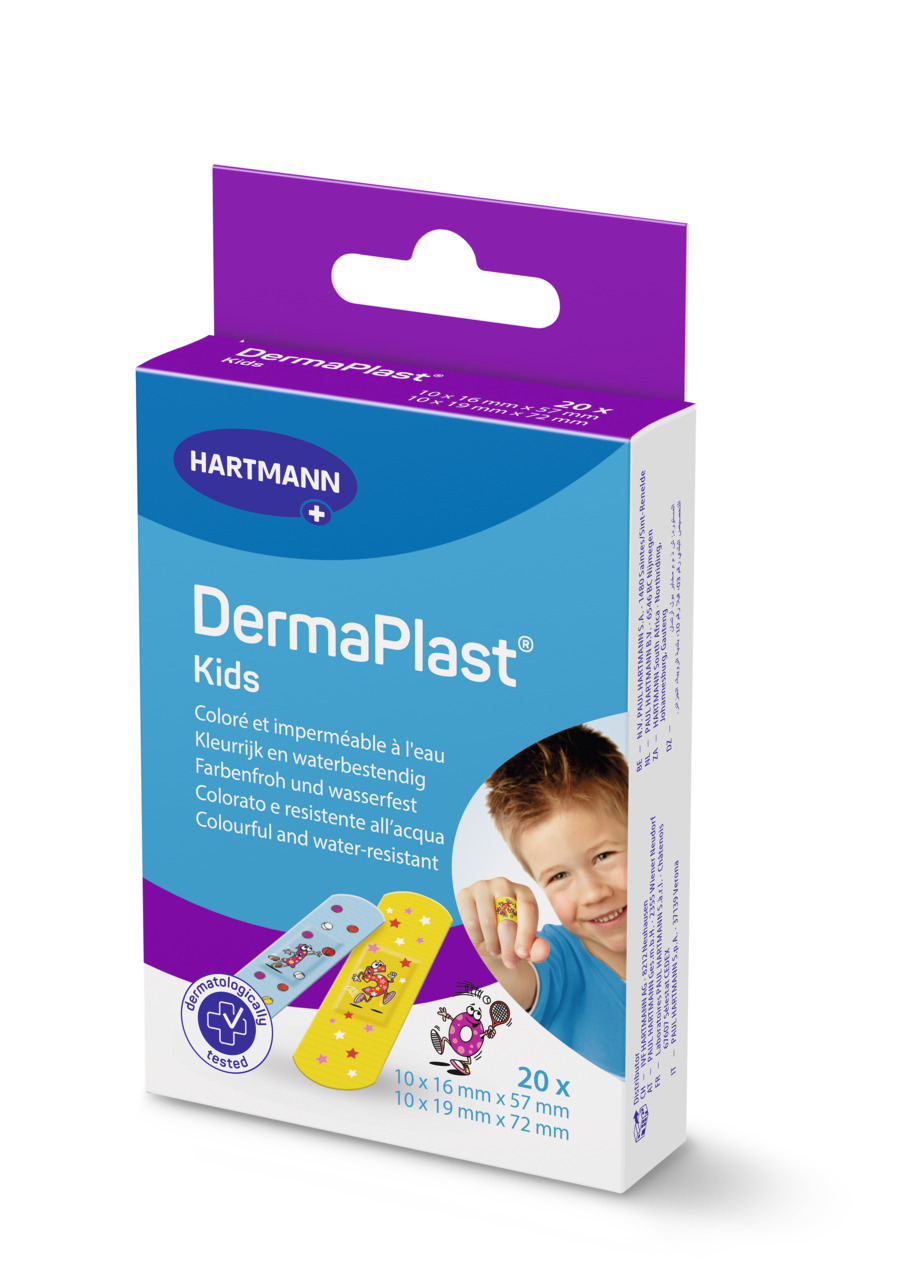 Pansement enfants DermaPlast® Kids – HARTMANN Direct