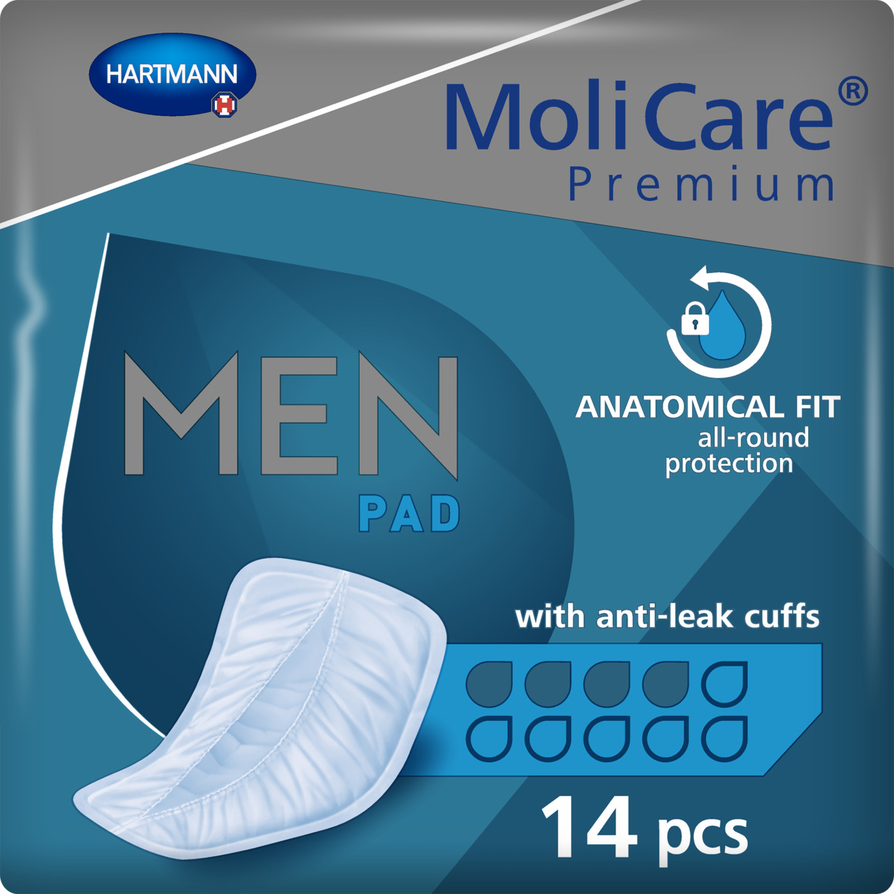 MoliCare Premium Men Pad 4 Drops