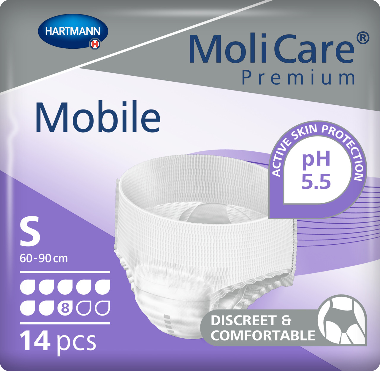 MoliCare Premium Mobile 8 Drops Size S (S, M, L, XL)