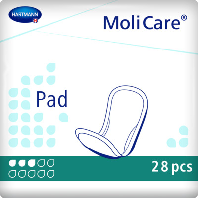 MoliCare Premium Men Pad formerly MoliMed discreet, anatomically shaped  incontinence pad